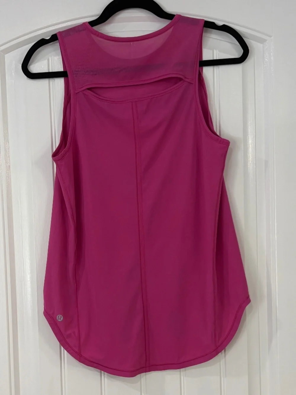 Lululemon Sculpt tank pink